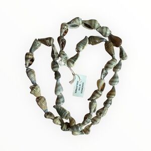 Handmade Shell Necklace | Philippines | Natural Sea Shells | 30–32”